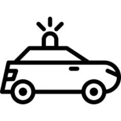 警车