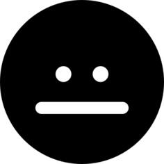 Straight face