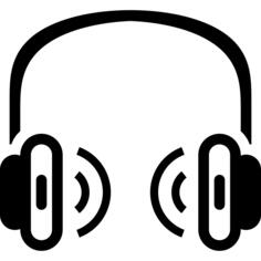 声波的耳机