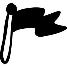 黑旗嬉戏手工制作符号