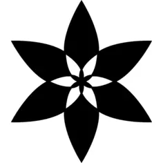 花与细长的花瓣