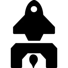 向外太空发射火箭