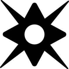 Poles of a compass
