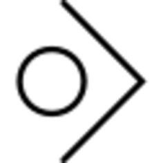 Right Chevron with Circle