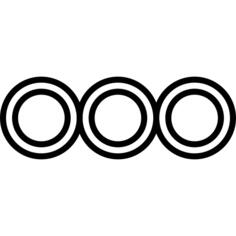 Three small circle