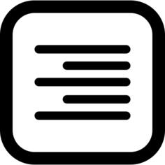Right Alignment Button