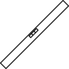 Rectangular long shape