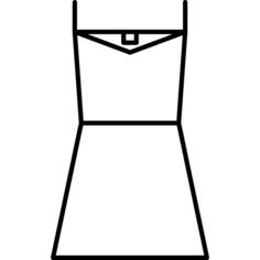 Dress outline
