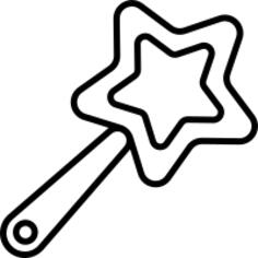 Star Shaped Rattle