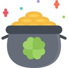 Gold pot
