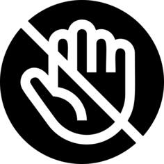 Do not touch