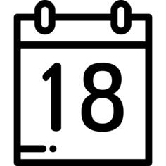 Monthly calendar