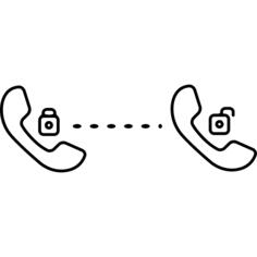 Unlock phone symbol