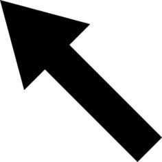 Up left arrow