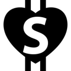 Heart dollars symbol