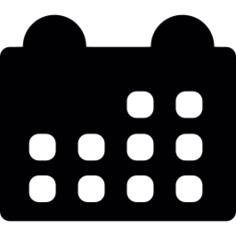 Calendar with dates