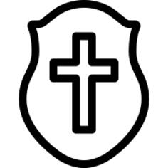 Shield with Christian Cross
