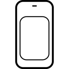 Phone of rounded corners