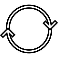 Double Circular Arrows