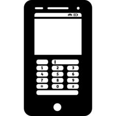 Cellphone variant with buttons and gross border