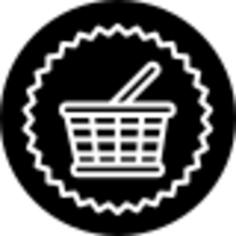 Basket commercial symbol