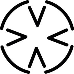 十字轮廓形状变体
