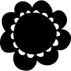 花瓣圆润