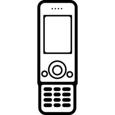 Phone with keyboard