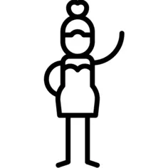 男人打扮成一个女人