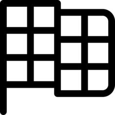 Finish flag