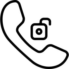 Auricular phone unlocked