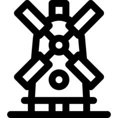 小孩堤防风车