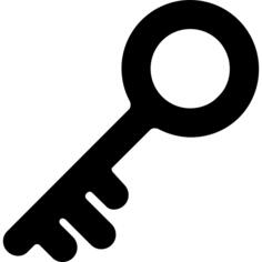 Key diagonal shape