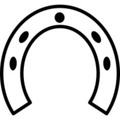 Horseshoe outline