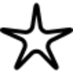 Rounded star
