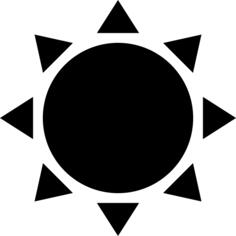 太阳的形状