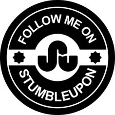 Follow me on Stumbleupon social badge