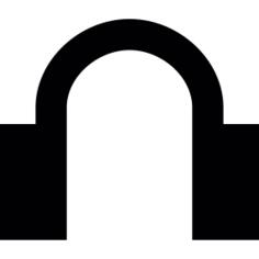Rectangular Headphones