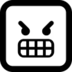 非常生气的图释方脸