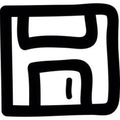 Floppy disk doodle