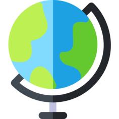 Earth globe