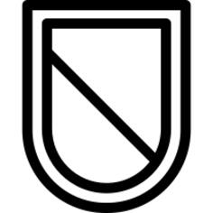 Shield with Line