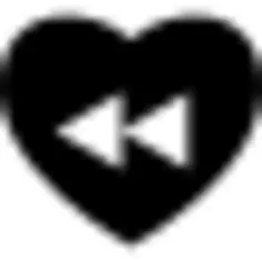 Heart rewind back button