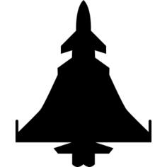 Army airplane silhouette