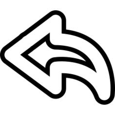 Return Curved Arrow
