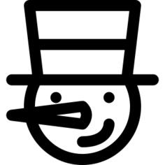 Snowman Head