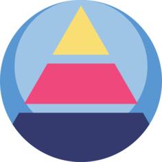 Pyramid chart