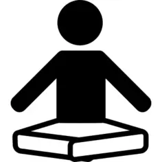 Man In Lotus Position