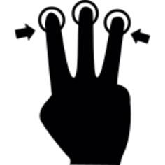 Three fingers hand