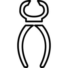 Plier outline